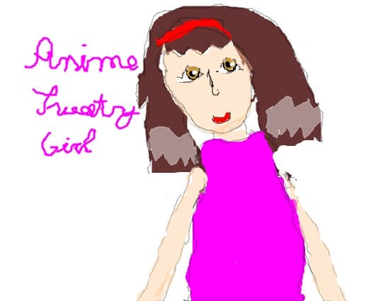 anime sweety girl