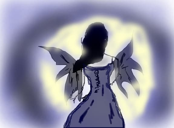 goth angel