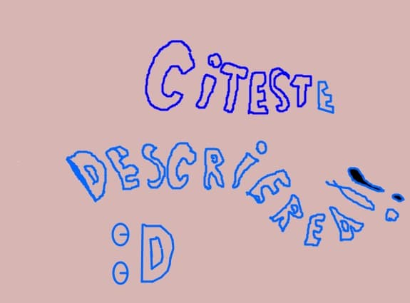 Citeste ce scrie in desen!!!