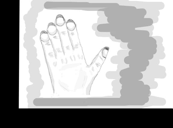 a hand.......
