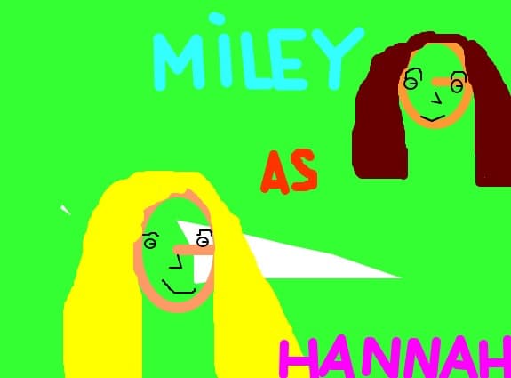 Hannah Montana-Hannah as Miley
