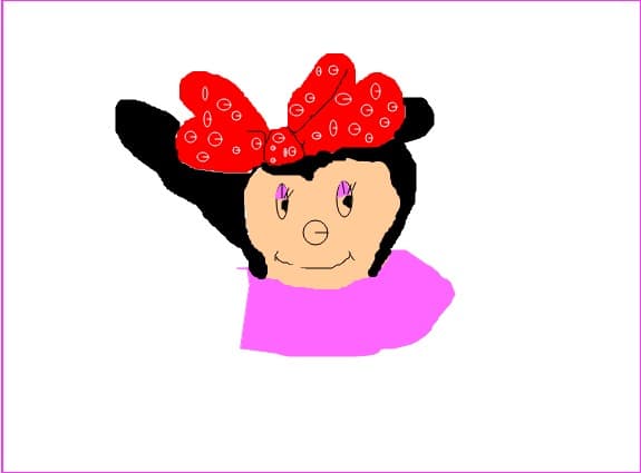 Fata lu minnie-mouse