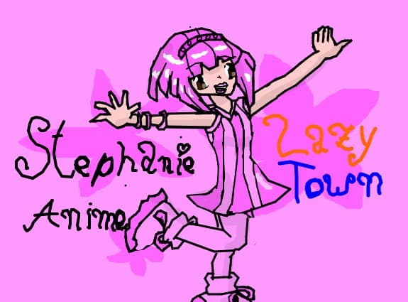 Stephanie Anime from Lazy Town