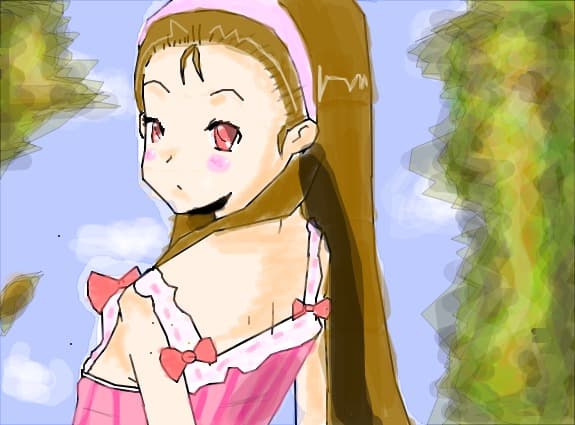 anime pink girl...nu intrebati dc e asa dezordonat k asa era poza