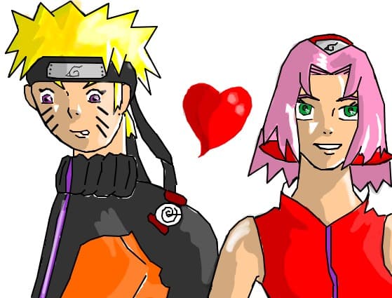 naruto si sakura