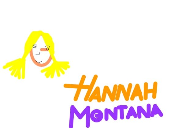 Hannah Montana with a very nice.........
