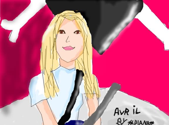 avril lavigne pe scena dinn videoclipul girlfriend