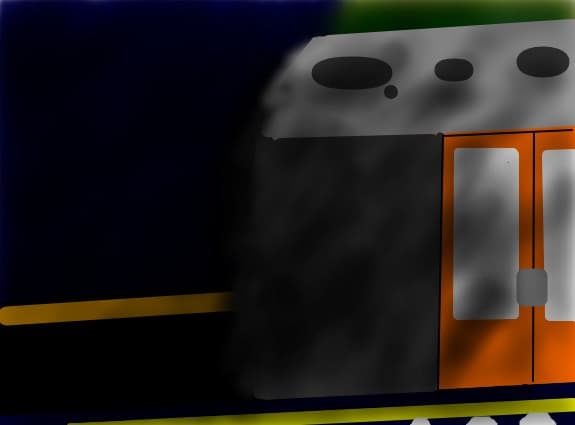 un metro