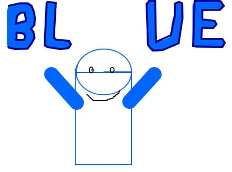 Blue