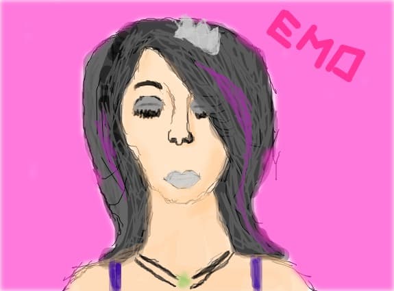 emo princess..:D:D