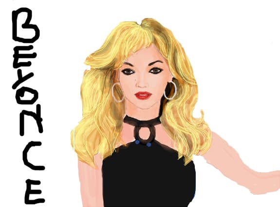 Desen 42888 modificat:beyonce