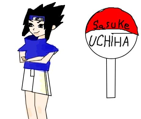 sasuke uchiha de mew mew zoey
