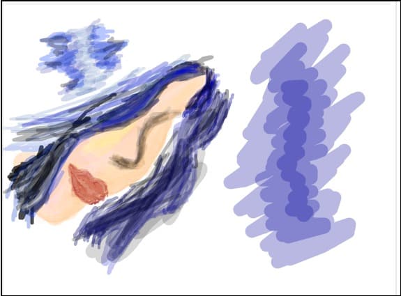 blue