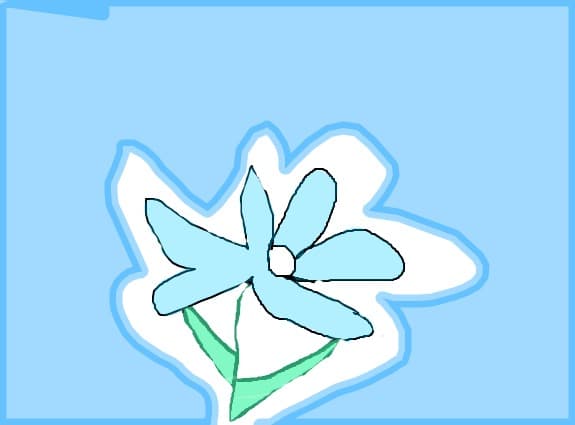 o floare