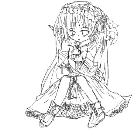 Anime Elf Girl (Dati de la apropriere,pliss.Se vede mai bine)