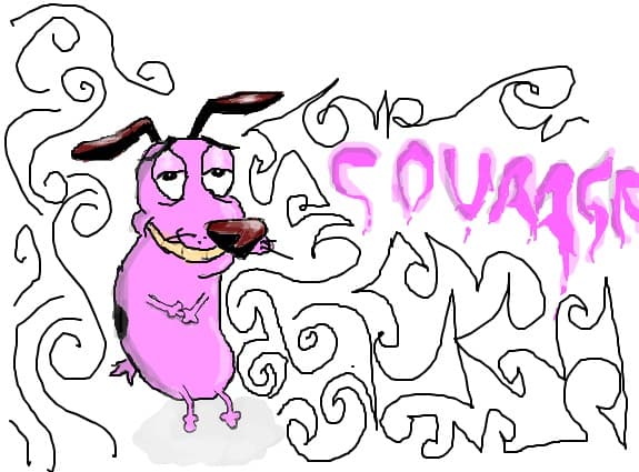 Desen 2236 modificat:courage  graffiti