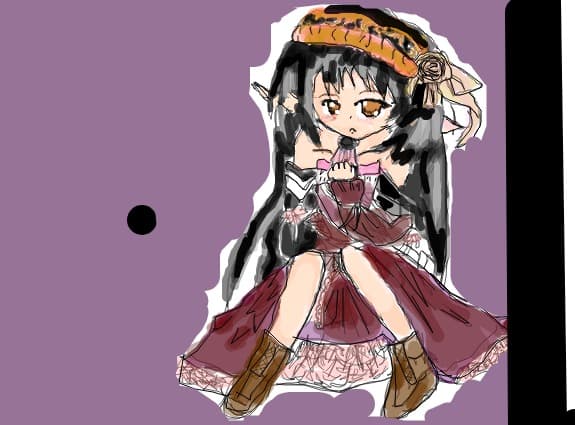 Anime Elf Girl (Pliss,dati de la apropriere)