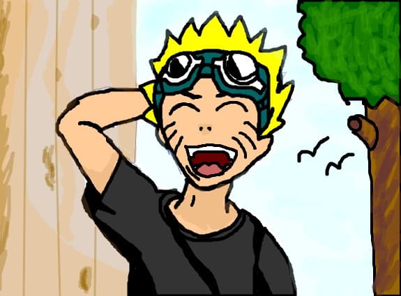 Naruto cand era mic