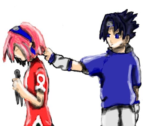sasuke and sakura:)love you:):):):)