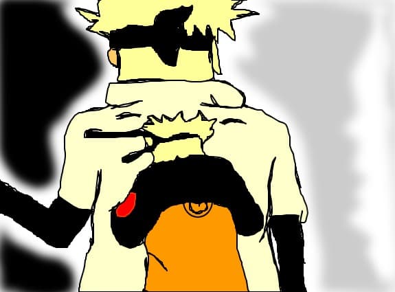 naru and his father