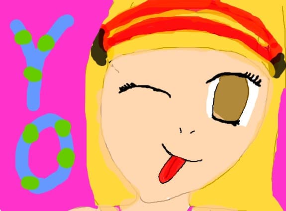 yo in stil anime