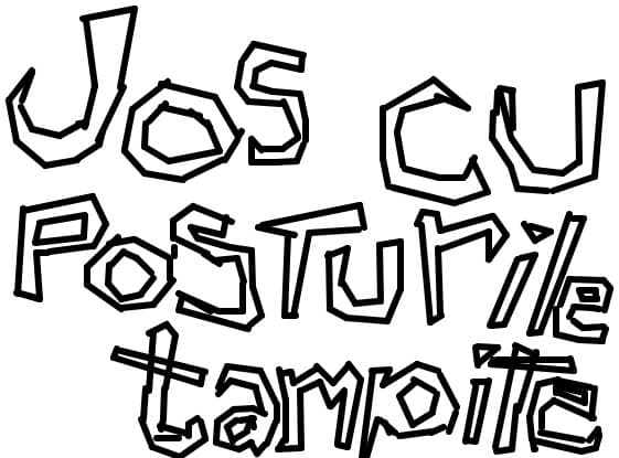 jos cu posturile tampite