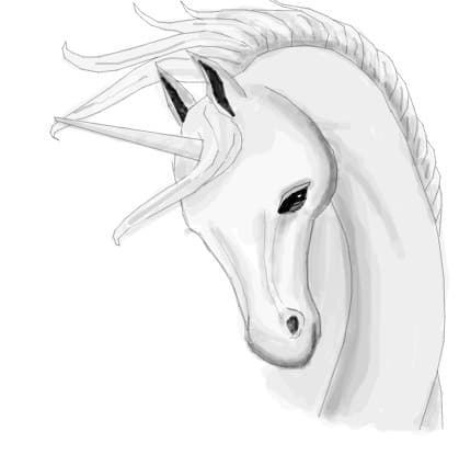 Desen 45937 continuat:unicorn