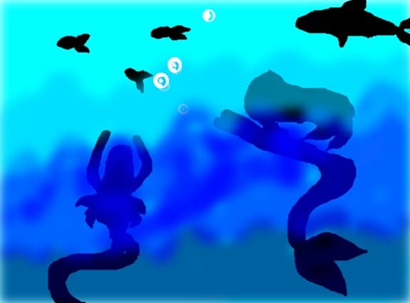 The sea
