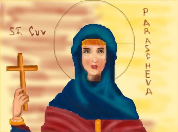 SF.CUVIOASA PARASCHEVA DE LA IASI,14 0CTOMBRIE