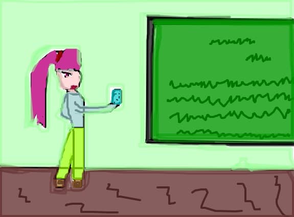 Girl At School