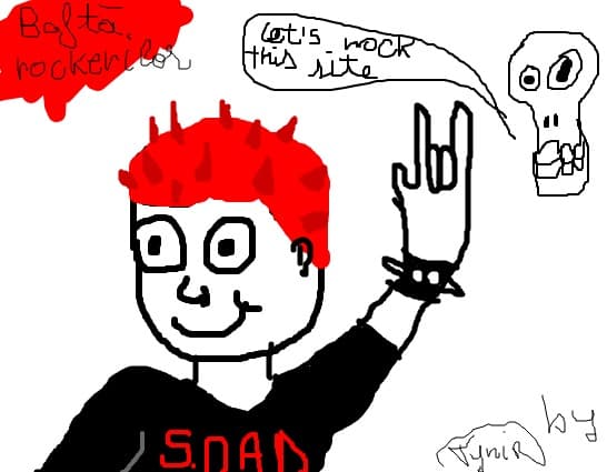 Rock music is cool