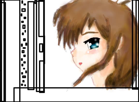 anime girl...