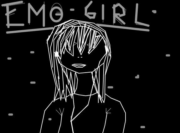 Emo girl!