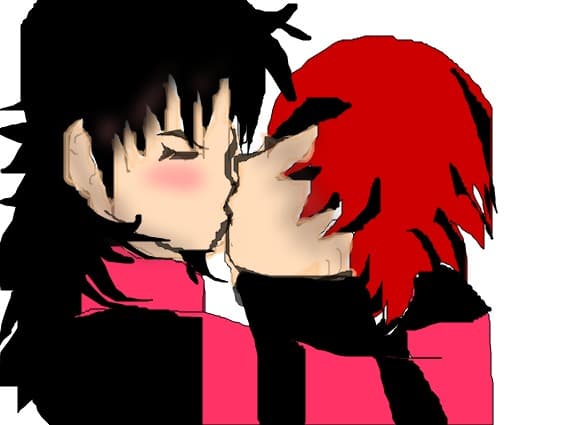 anime kiss