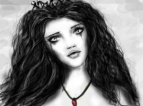 Une petit fille