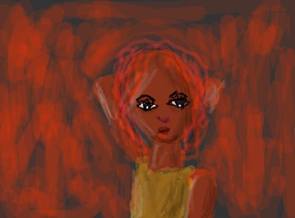Red girl