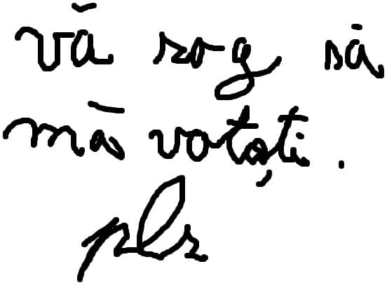 sa ma votati