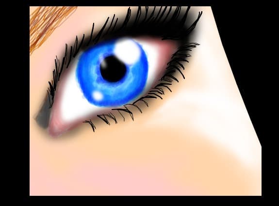 blue eye