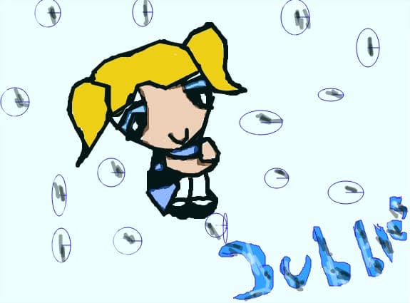 ...bubbles...