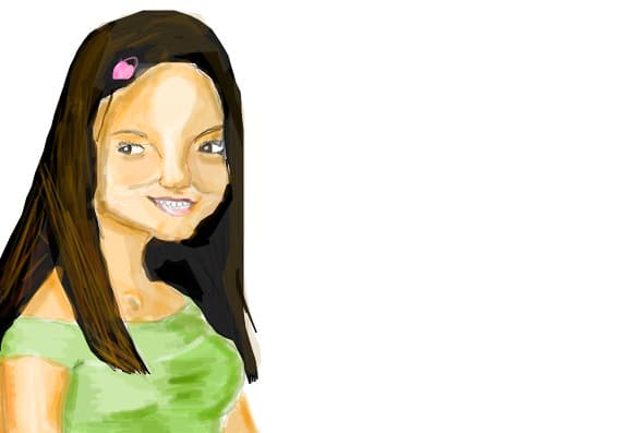 a girl