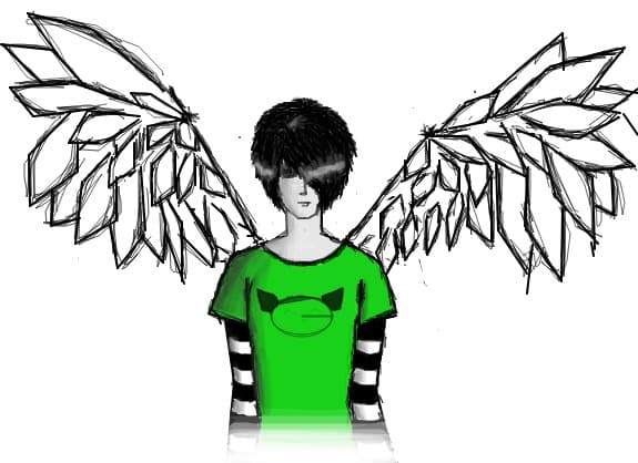 Desen 49992 modificat:emo boy