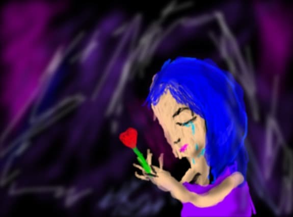 a girl