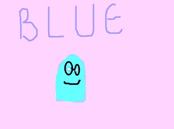 blue