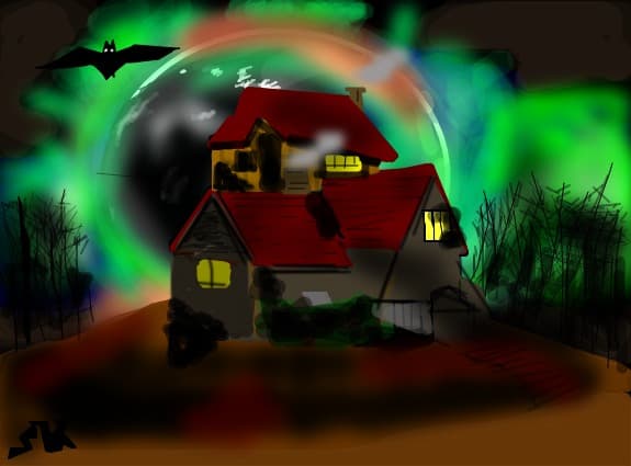 ceva de halloween nereusit...