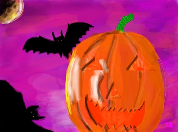 inca un desen pt halloween