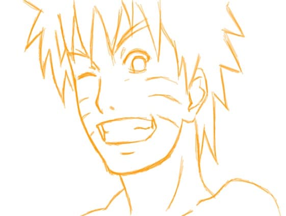 Naruto sketch ^__~