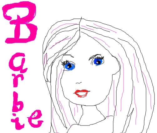 barbie incolor