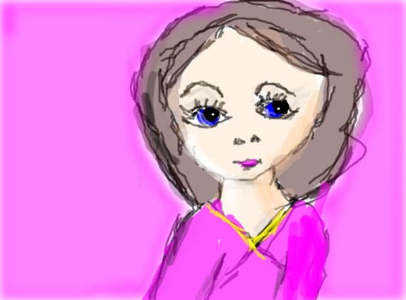 a girl