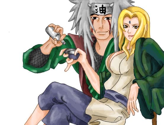 Jiraiya si Tsunade