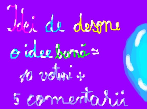 vreau niste idei bune:(
